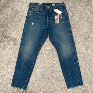 Levi’s Icon Wedgie jeans in Crisp Winds